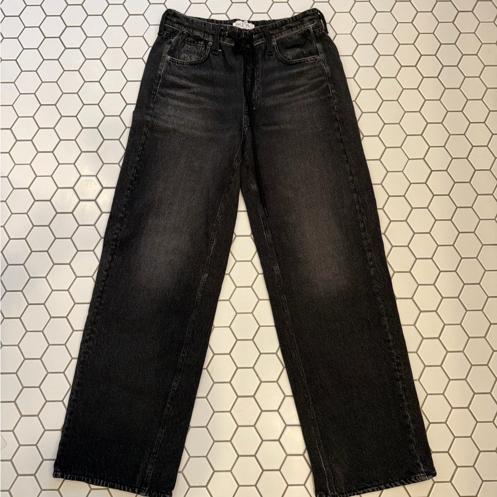 rag & bone Women's Black Straight Pants